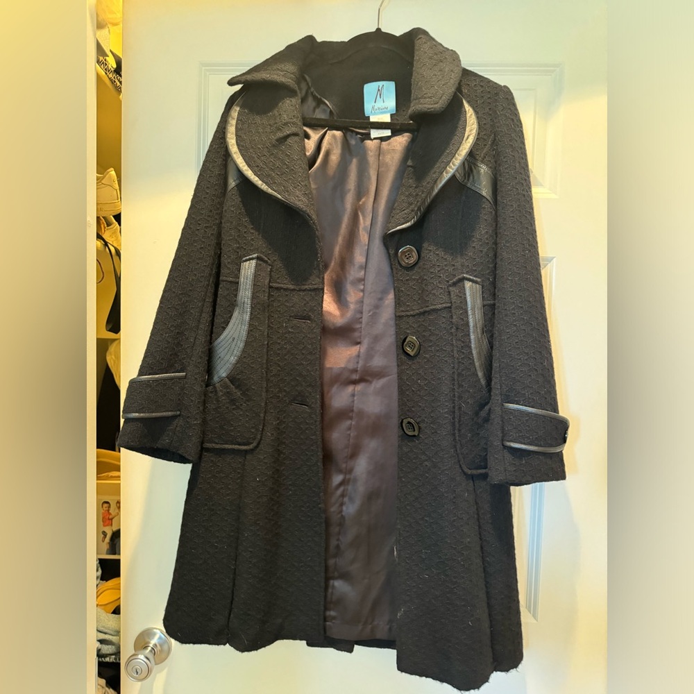 Black winter coat